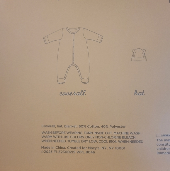 First Imoressions Pink Floral 3-Piece Baby Gift Set 0-3 Months NIB - Picture 5 of 7